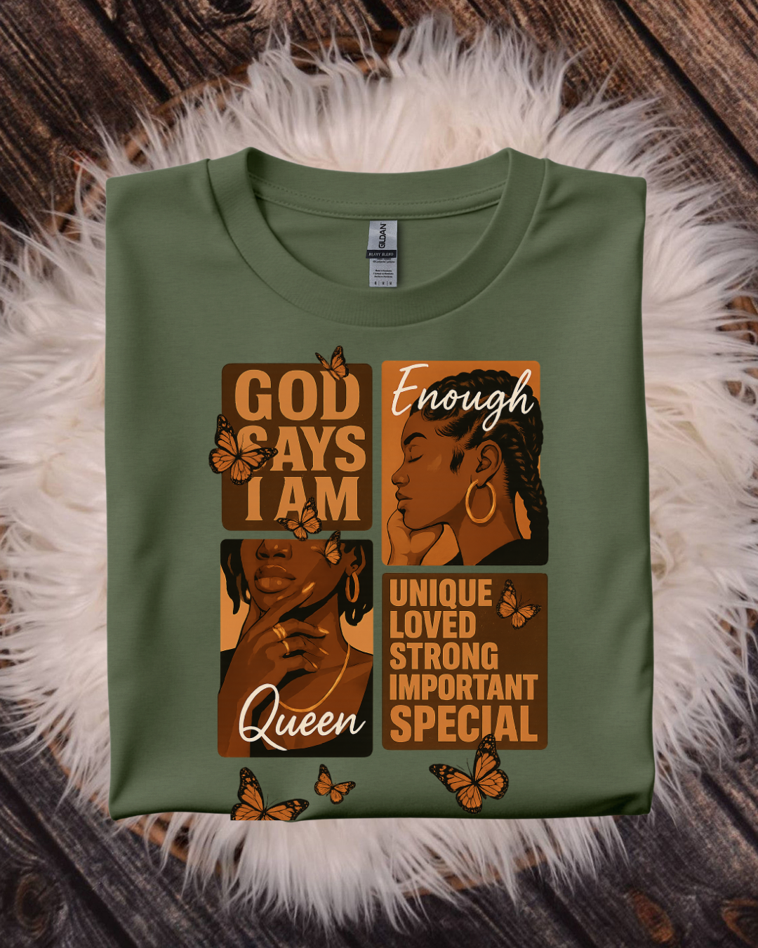 God Says I Am (3 Colors)