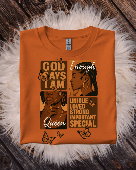 God Says I Am (3 Colors)